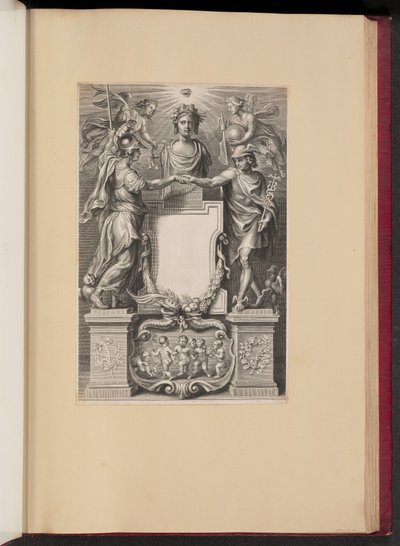 Página de título para Frederik de Marselaer, Legatvs de Cornelis Galle II after Sir Peter Paul Rubens