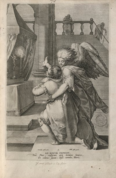 Los ministerios de los ángeles de Cornelis Galle I