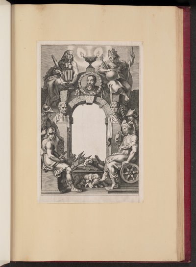 Página de título para Justus Lipsius, Opera Omnia, I de Cornelis Galle I after Sir Peter Paul Rubens