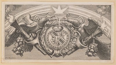 Viñeta para la portada de Balthasar Cordier, Catena Patrum Graecorum in Sanctum Ioannem de Cornelis Galle I after Sir Peter Paul Rubens