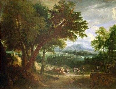 David y Abigail de Cornelis Huysmans