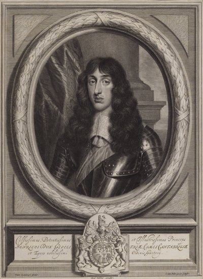Henry Stuart, Duque de Gloucester, hijo menor del Rey Carlos I de Cornelis II Van Dalen
