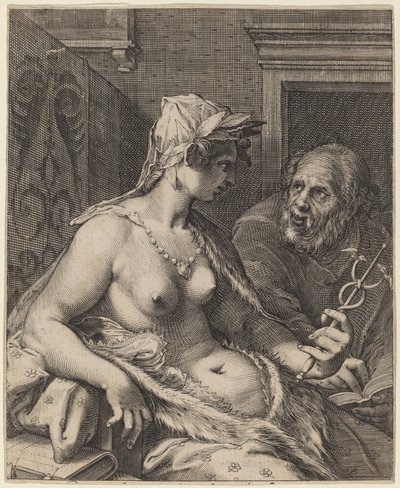 Poesía de Cornelis Jacobsz Drebbel, after Hendrik Goltzius