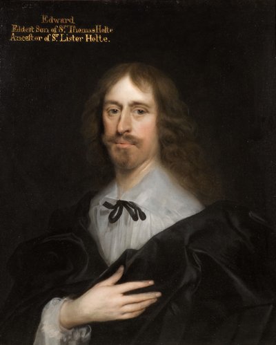 Retrato de Edward Holte de Cornelis Janssens van Ceulen