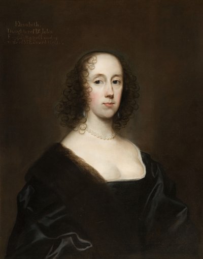 Retrato de Elizabeth Holte de soltera King de Cornelis Janssens van Ceulen