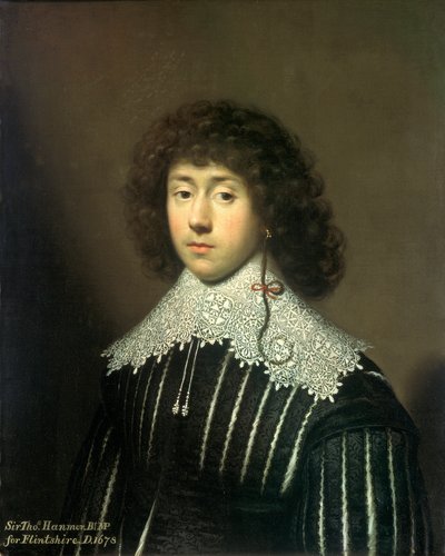 Sir Thomas Hanmer, 1612-1678, 1631 de Cornelis Janssens van Ceulen