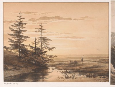 Paisaje con puesta de sol
Puesta de sol de Cornelis Lieste