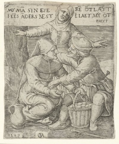 Alegoría del adulterio de Cornelis Massijs