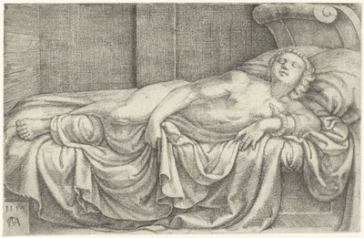 muerte de cleopatra de Cornelis Massijs