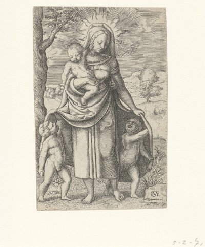 Amor Las virtudes (título de la serie) de Cornelis Massijs