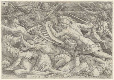 Batalla de Abraham contra Chedorlaomer de Cornelis Massijs