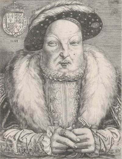 Retrato de Enrique VIII de Cornelis Massys