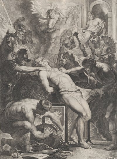El martirio de San Lorenzo de Cornelis Meyssens.