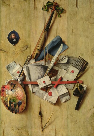 Naturaleza muerta, 1675 de Cornelis Norbertus Gysbrechts