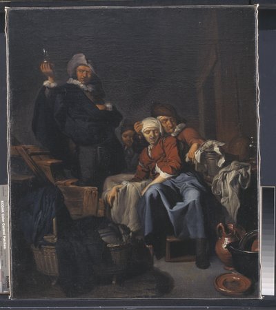 Una campesina enferma de Cornelis Pietersz Bega