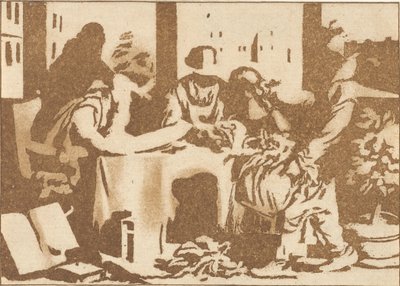 botánico de Cornelis Ploos van Amstel (signed by artist)