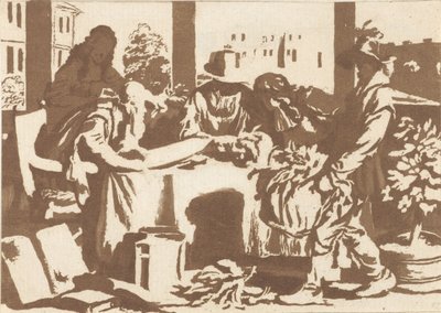 botánico de Cornelis Ploos van Amstel (signed by artist)