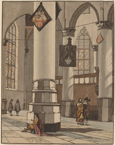 Interior de la Iglesia de Cornelis Ploos van Amstel