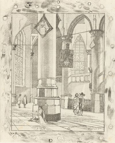 Kerkinterieur de Cornelis Ploos van Amstel