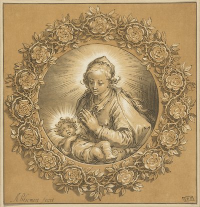 María con el Niño Jesús La Virgen María y el Niño Jesús de Cornelis Ploos van Amstel