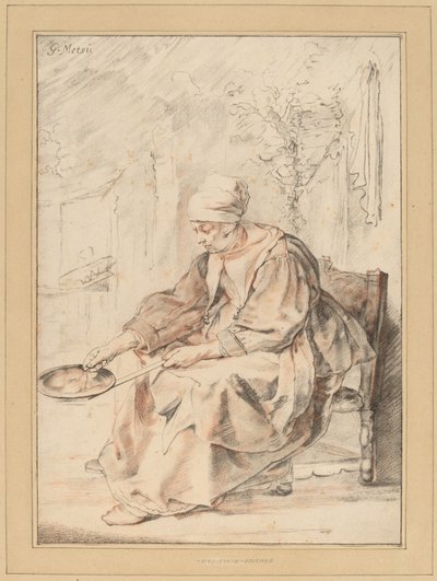 La Mujer de los Panqueques de Cornelis Ploos van Amstel