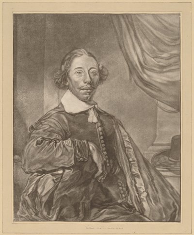 Retrato de un hombre sentado de Cornelis Ploos van Amstel