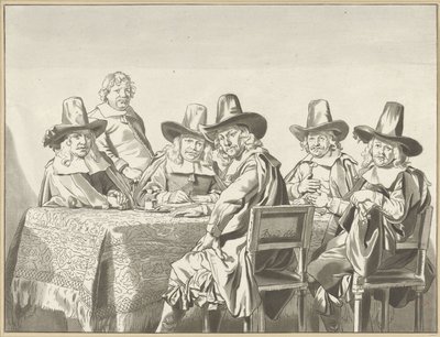 Regentes del orfanato de Haarlem de Cornelis Ploos van Amstel