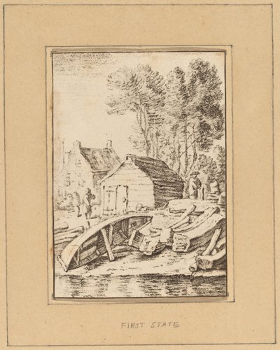 Astillero, 1761, publicado 1765 de Cornelis Ploos van Amstel