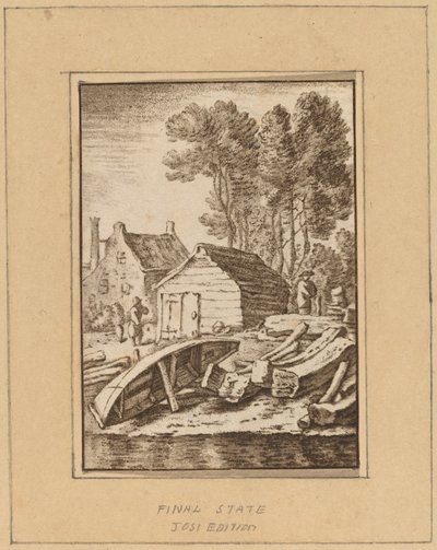 Astillero de Cornelis Ploos van Amstel after Herman Saftleven