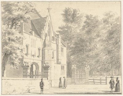 Parte trasera de la Grote Kerk de Edam de Cornelis Pronk