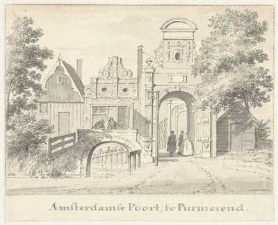La puerta de Amsterdam en Purmerend de Cornelis Pronk