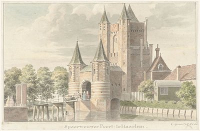 Puerta de Spaarnwouder en Haarlem de Cornelis Pronk