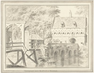 Puerta principal del castillo de Buren de Cornelis Pronk