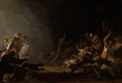 Un aquelarre, c. 1650 de Cornelis Saftleven