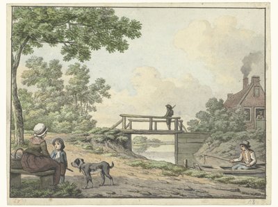 Perro reclinado de Cornelis Saftleven