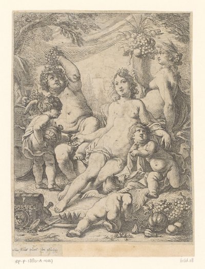 Baco, Venus y Ceres de Cornelis Schut (I)