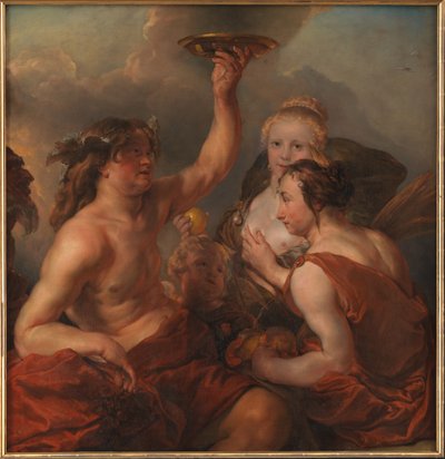 Baco, Ceres y Venus de Cornelis Schut