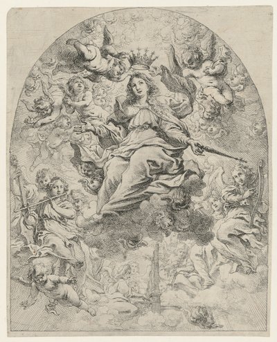 Coronación de la Virgen de Cornelis Schut