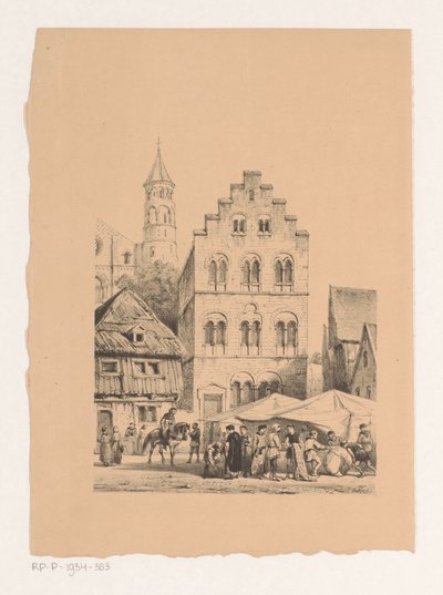 casas del siglo XII Casas de piedra del siglo XII de Cornelis Springer