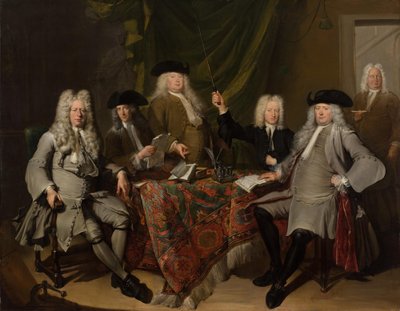 Los inspectores del Collegium Medicum de Cornelis Troost