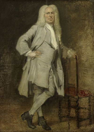 Retrato de Jan Lepeltak, comerciante de madera en Ámsterdam, regente del orfanato Aalmoezeniersweeshuis de Cornelis Troost