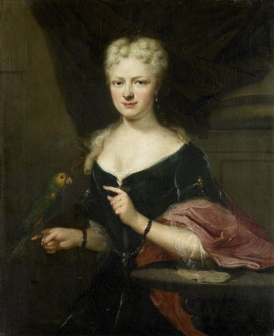 Retrato de Maria Magdalena Stavenisse, esposa de Jacob de Witte de Elkerzee, consejero de Zierikzee de Cornelis Troost