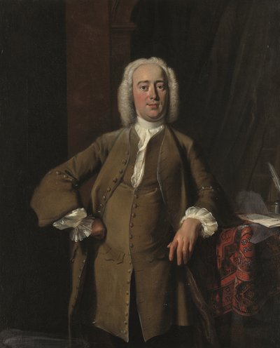 Retrato de un caballero tradicionalmente identificado como Philips Zweerts (1704-1774) de Cornelis Troost