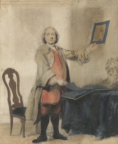 Retrato de Cornelis Bouman de Cornelis Troost