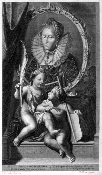 Isabel I, Reina de Inglaterra e Irlanda de Cornelis Vermeulen