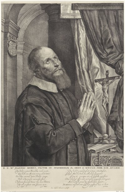Retrato de Joannes van der Meer de Cornelis Visscher (II)