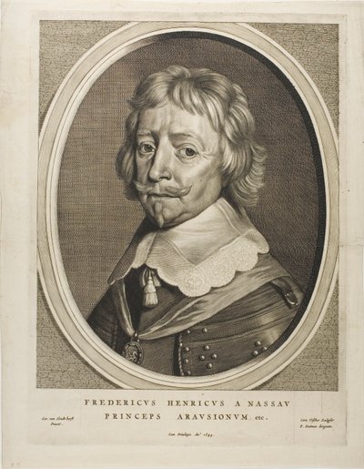 Federico Enrique, Príncipe de Orange, de Nueve retratos de Cornelis Visscher