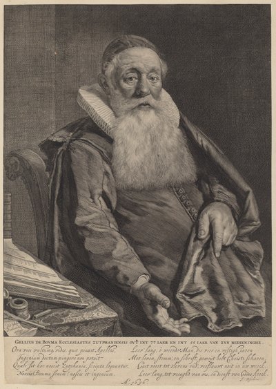 Gellius de Bouma de Cornelis Visscher
