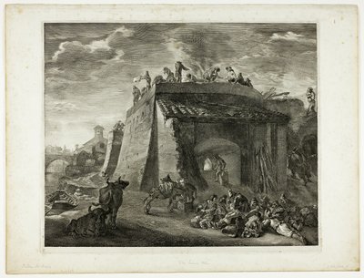 Horno de cal, de Cabinet Reynst de Cornelis Visscher
