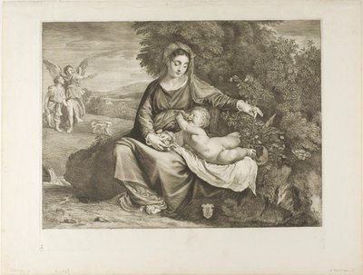 Madonna y Niño de Cornelis Visscher